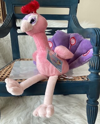 もふもふさま確認用 WEBKINZ PINKTASTIC PEACOCK 🦚 HM357 -NEW WITH SEALED CODE - FREE