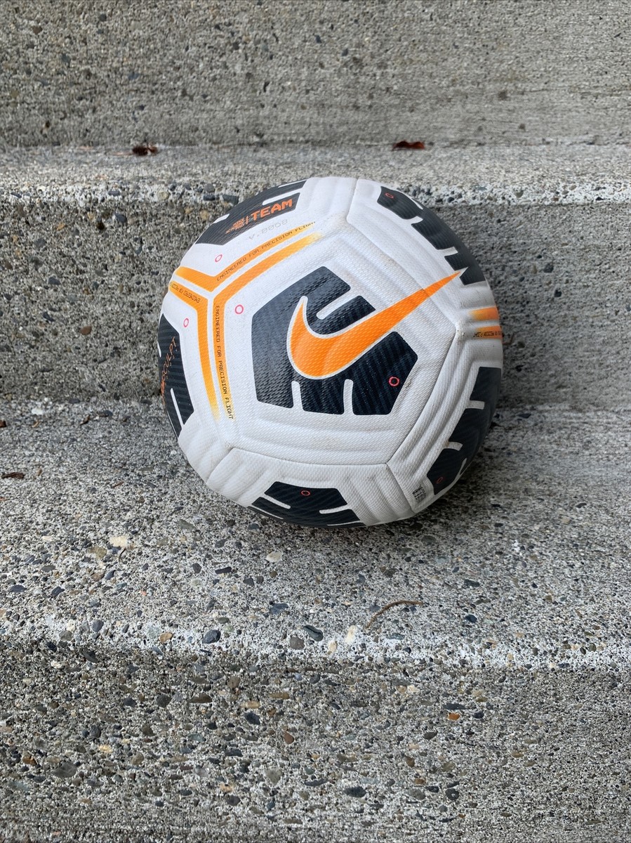 Nike Academy Pro Team Soccer Ball SZ 5 White | Black Orange