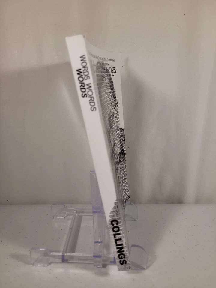 PROOF Words Words Words by Michael Collings Poetry Paperback 2018 - Image 2 of 4