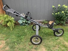 Sun Mountain Speed Cart Golf Compact Folding 3 Wheel Brake Push Pull Cart