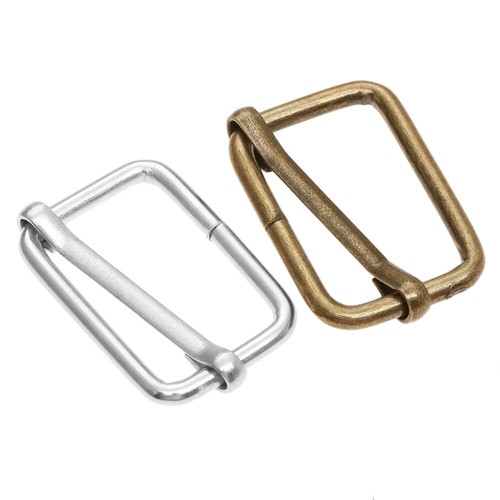 20Pcs Metal Square Ring Buckle Strap Slider for Bags Clothes Leather Accessories - Picture 5 of 9