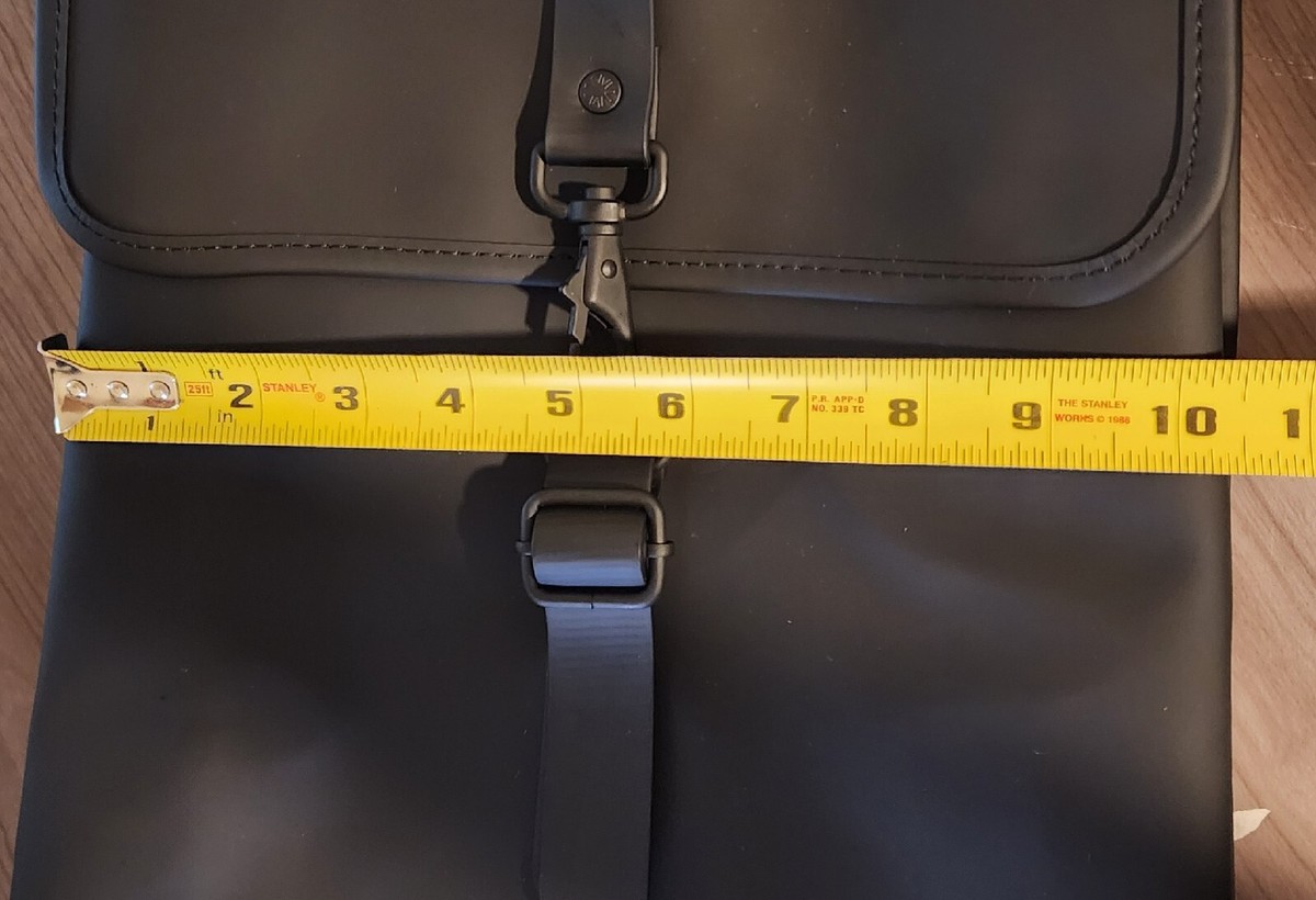 Rains Drip, Drip, Drip Rucksack Backpack Black Waterproof  display picture 2