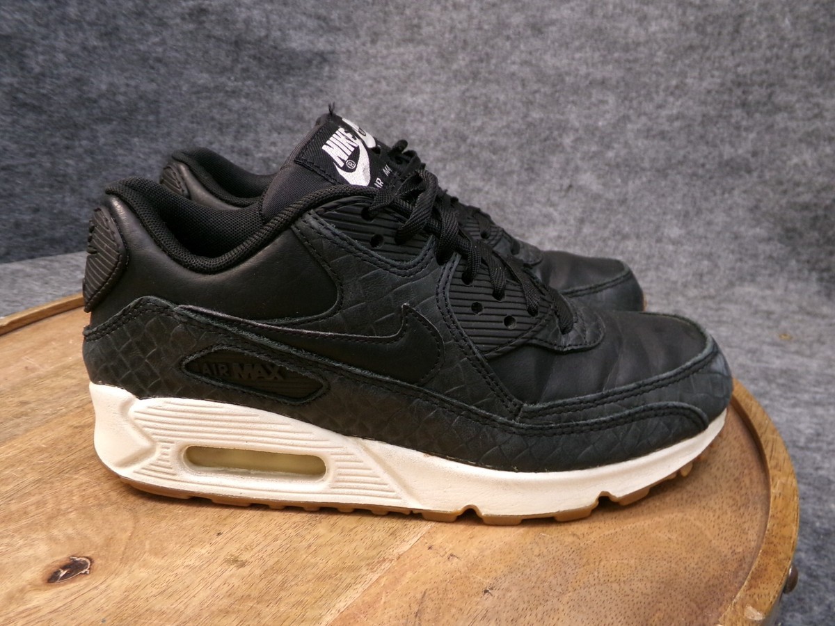 nike air max 90 premium womens black