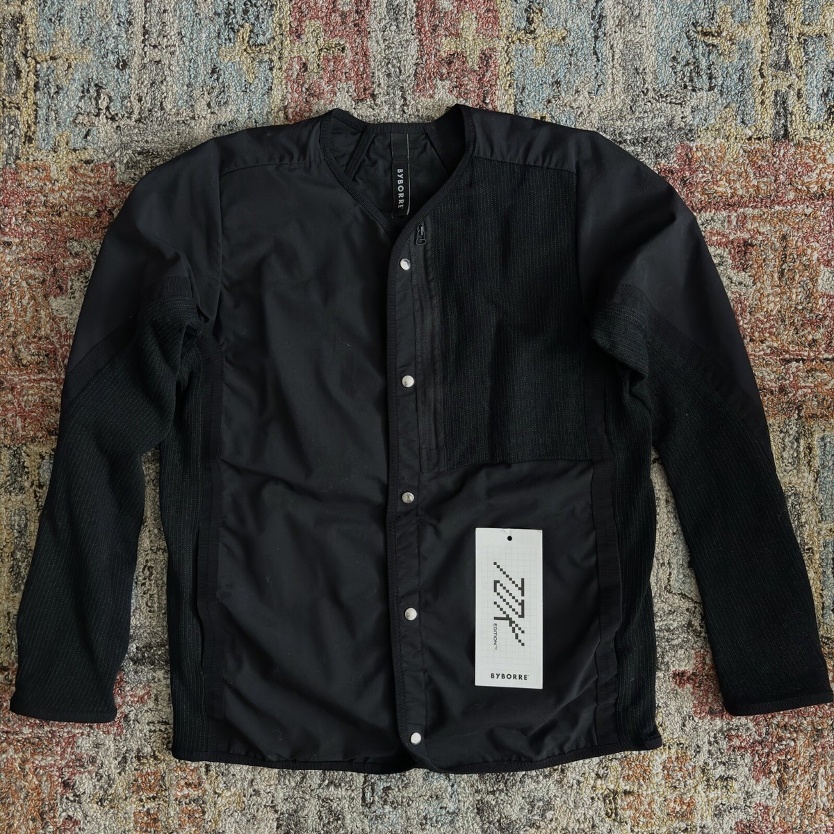 トップス BYBORRE GORE EZ CARDIGAN Byborre SS20 GORE-TEX Infinium EZ Cardi Cardigan GTX Black