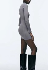 NWTags FITTED KNIT MINI DRESS ZARA SIZE SMALL 2488/105