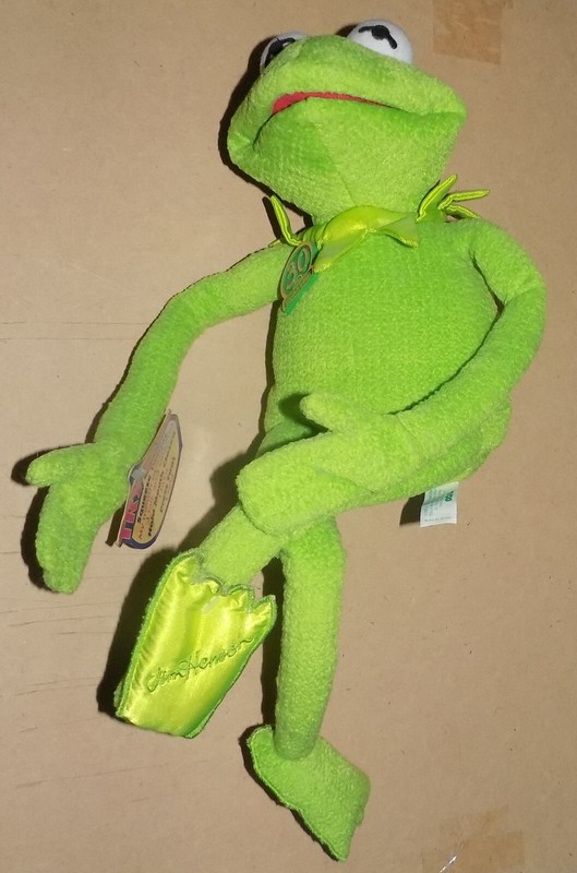 KERMIT THE FROG 30TH ANNIVERSARY TALKING PLUSH DOLL WITH TAGS
