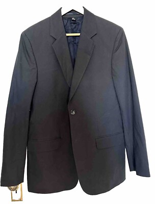 Club Monaco Men s 40R Navy Sport Coat Blazer Jacket - Cotton