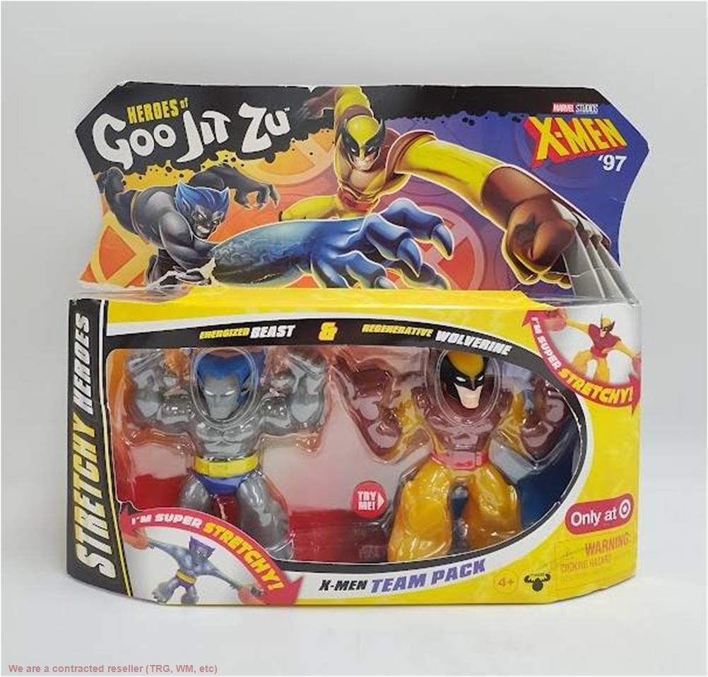 Набор фигурок Heroes of Goo Jit Zu Люди Икс 97 Зверь против Росомахи - 2 штуки ПОДРОБНЕЕ 4390₽