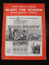 GUN FURY press book ROCK HUDSON DONNA REED 1953