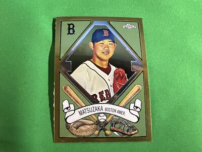 2008 Topps Chrome T205 #TCCP24 Daisuke Matsuzaka Boston Red Sox