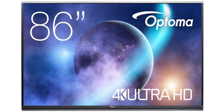 Optoma 5862RK+ lavagna interattiva 2,18 m (86") 3840 x 2160 Pixel Touch screen N