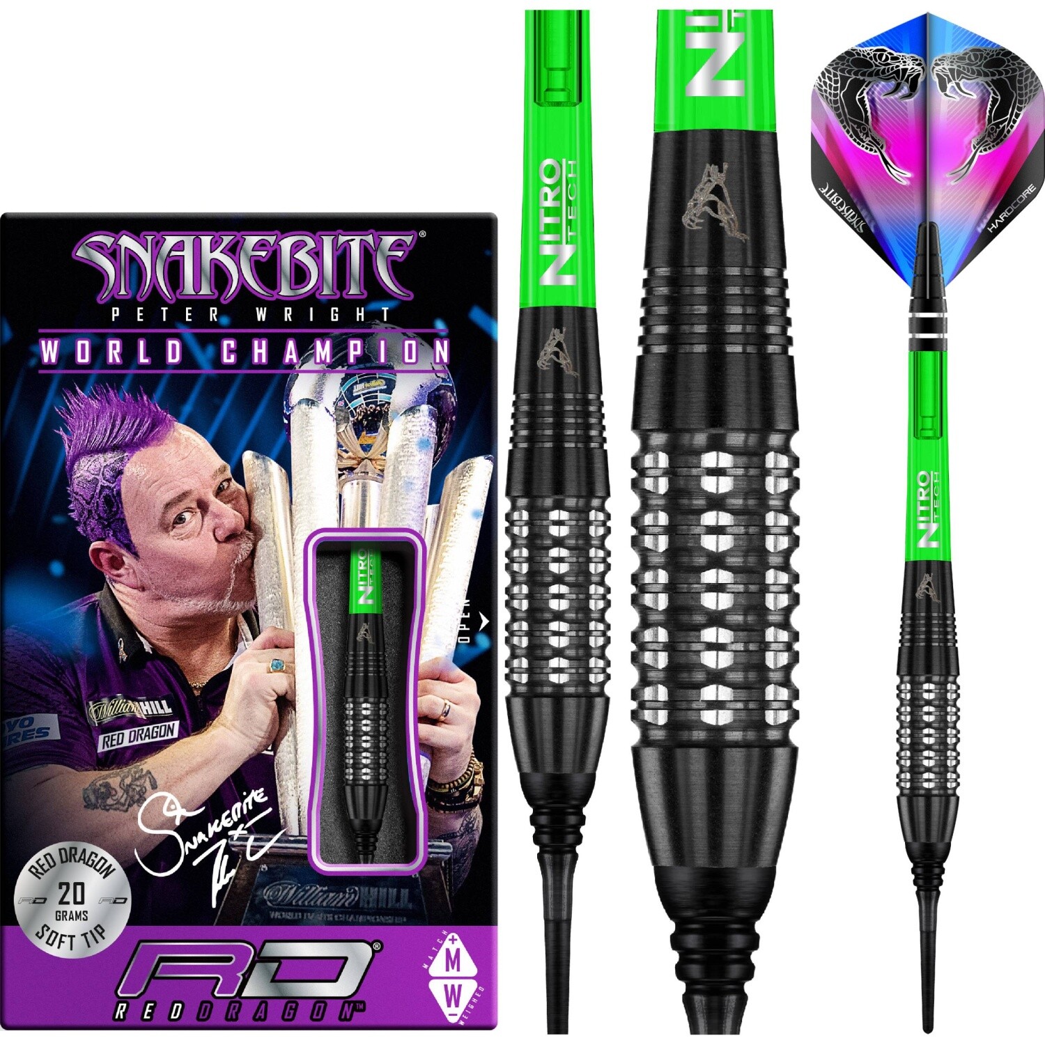 Красный дракон - Питер Райт - Черный удар от змеиного укуса - Softdart 27490₽