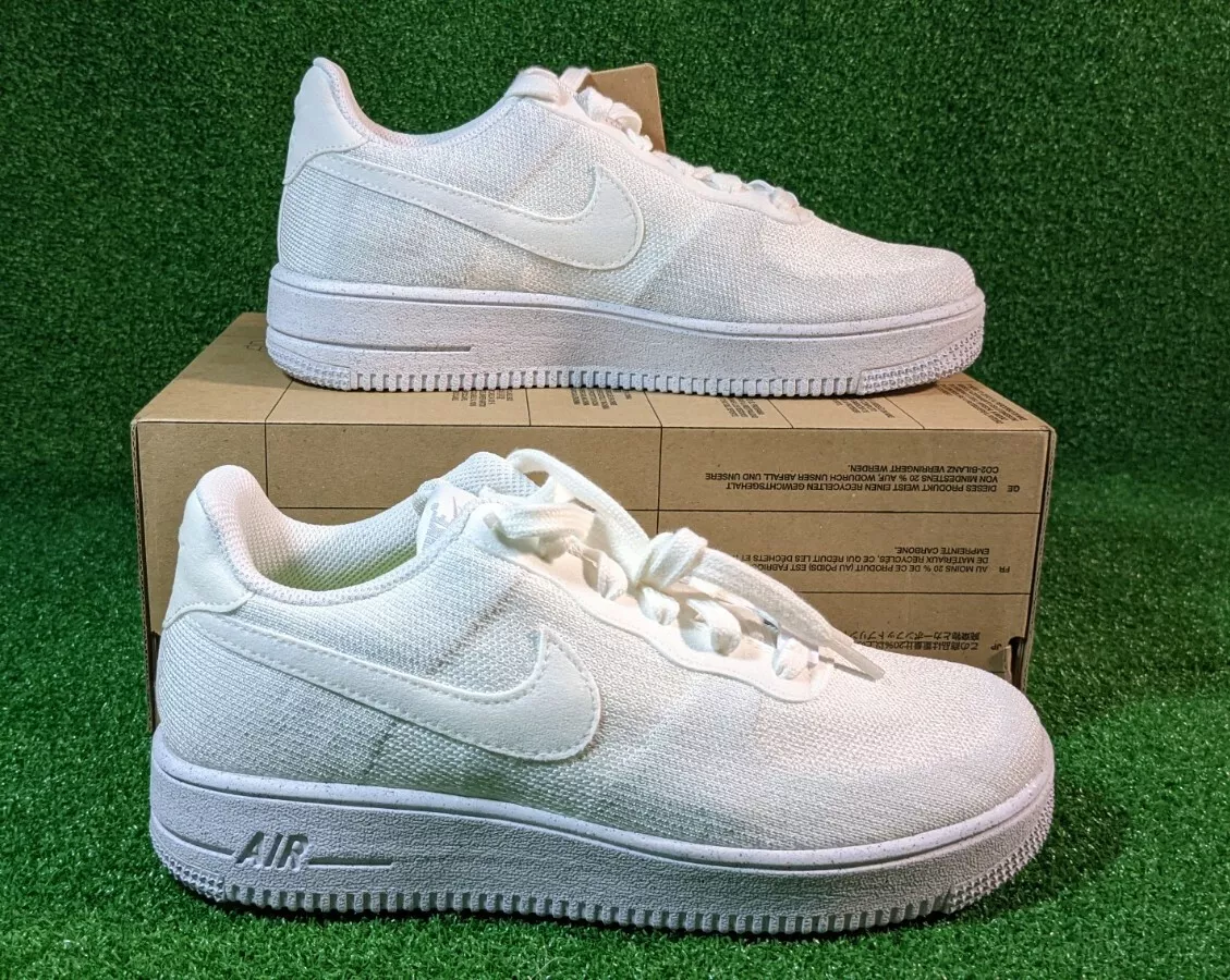 nike air force 1 flyknit white