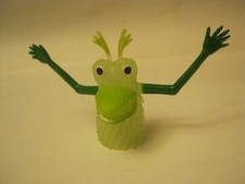 New Glow In The Dark Finger Monster "Fluther", Finger Puppet  026-2 