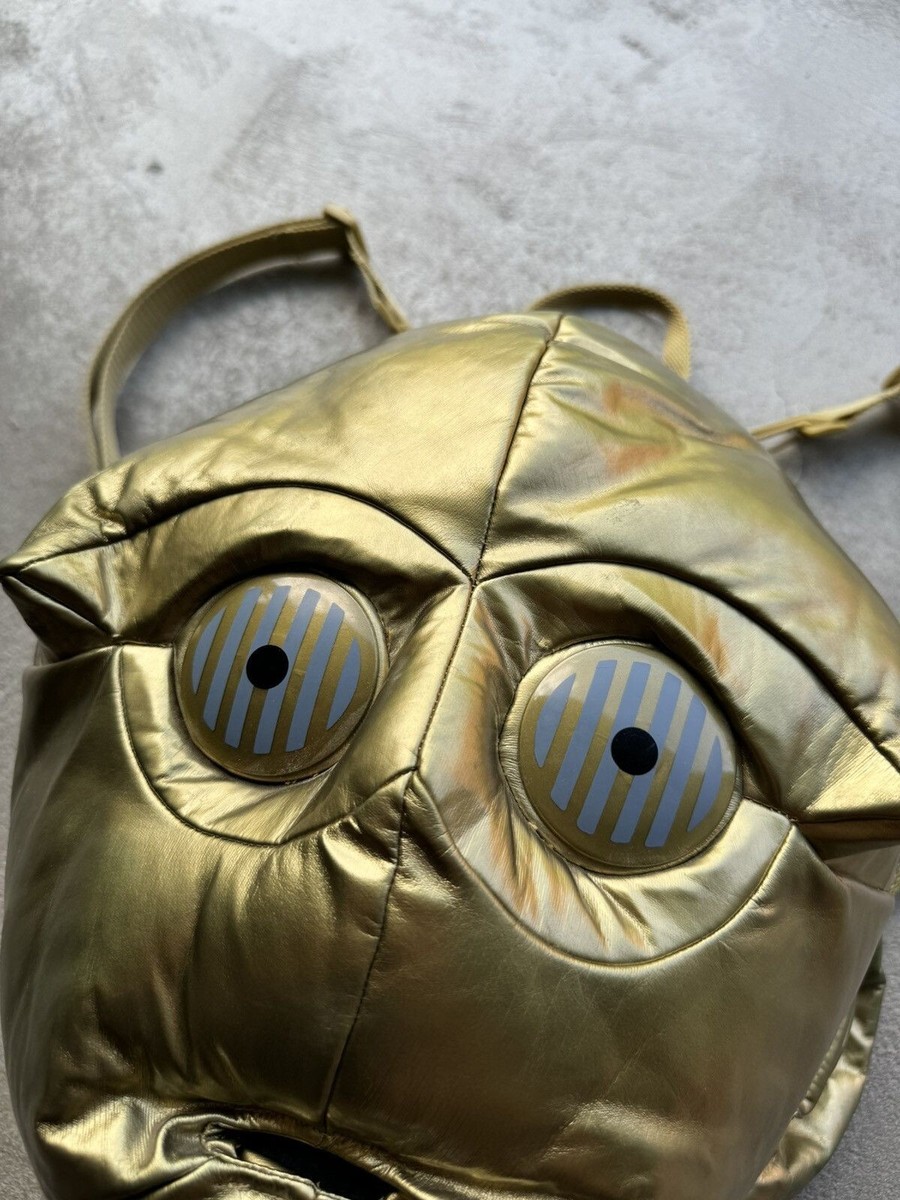 Vintage 90s Star Wars Movie C-3PO Backpack Bag Rare | eBay