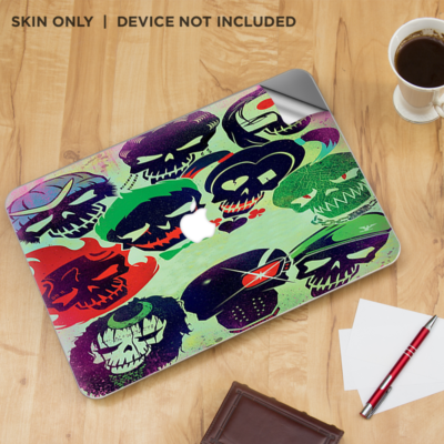 Skin Décalcomanie Vinyle Pour MacBook Pro 15" Retina - Motif Skull Squad - Itsaskin