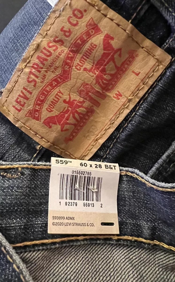 Levi's 559 jeans store big and tall