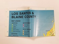 Grand Theft Auto 5 GTA V Los Santos Map ONLY!! (XBOX ONE X1) *NO GAME*