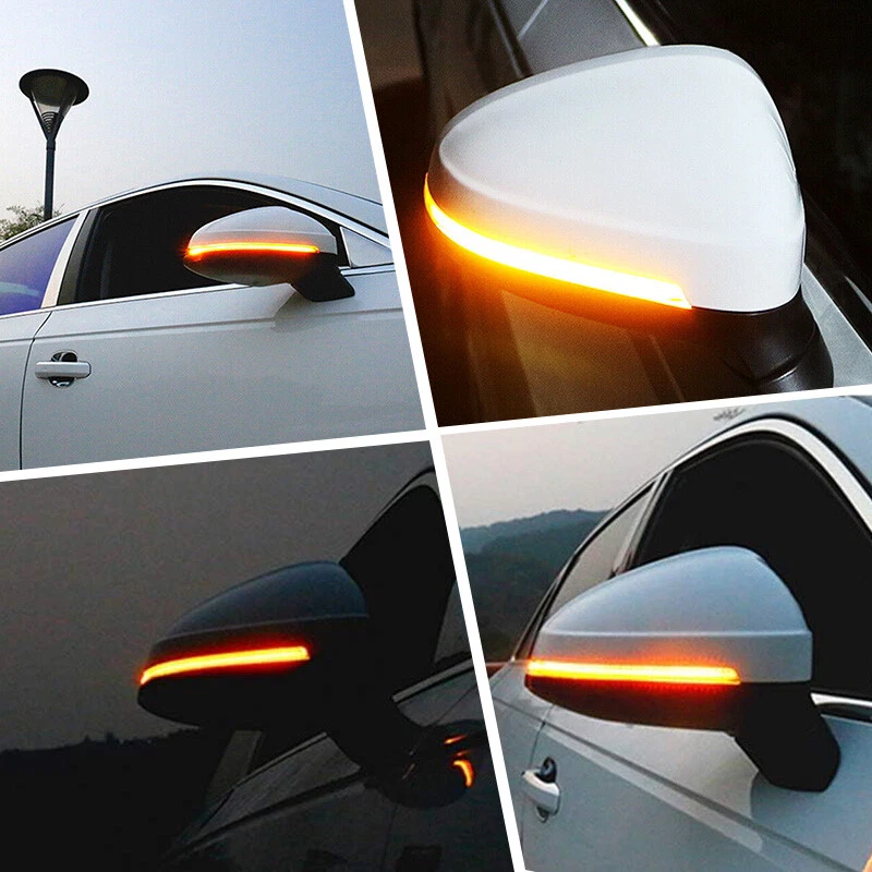 Conjunto indicador de luz de señal de giro secuencial para Audi A4 A5 S5 A3 B8.5 Foto 3 de 4