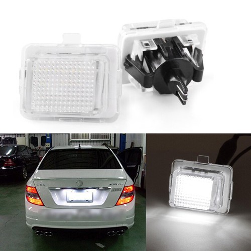 2X Canbus LED Number License Plate Light For Mercedes Benz W204 W212 W221 White - Picture 10 of 11