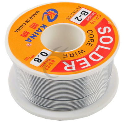 リール込みEnergized Rosin 63/37 NEW 63/37 0.8MM ROSIN CORE SOLDER FLUX TIN LEAD LINE
