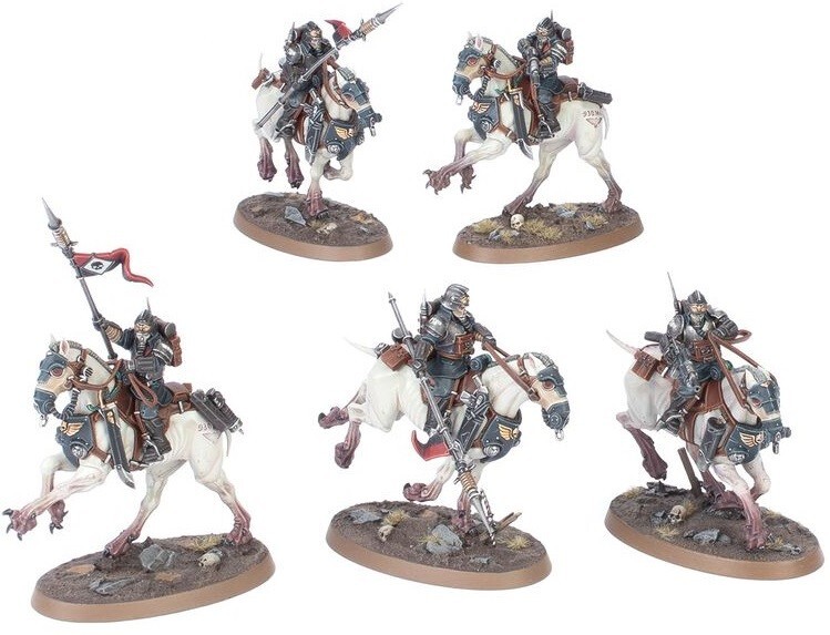 5x DEATH RIDERS DEATH KORPS OF KRIEG *NEW* Warhammer 40k Astra
