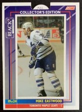 1993-94 Maple Leafs Score Black's #19 Mike Eastwood V56266