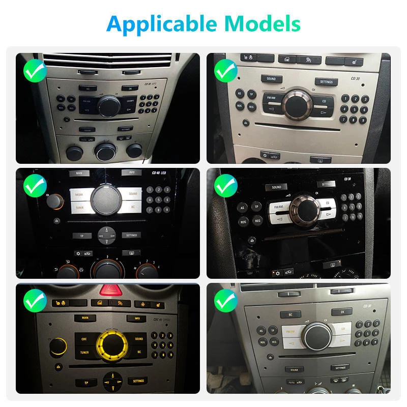 Android14 Apple Carplay Autoradio GPS Für Opel Astra H Corsa C D Vectra Zafira B - Bild 4 von 4