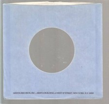 Company Sleeve 45 ARISTA Blue w/ Black Writing on