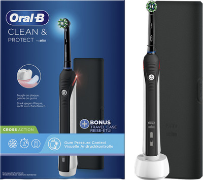 Oral-B Pro 2 Clean & Protect Zahnbürste schwarz