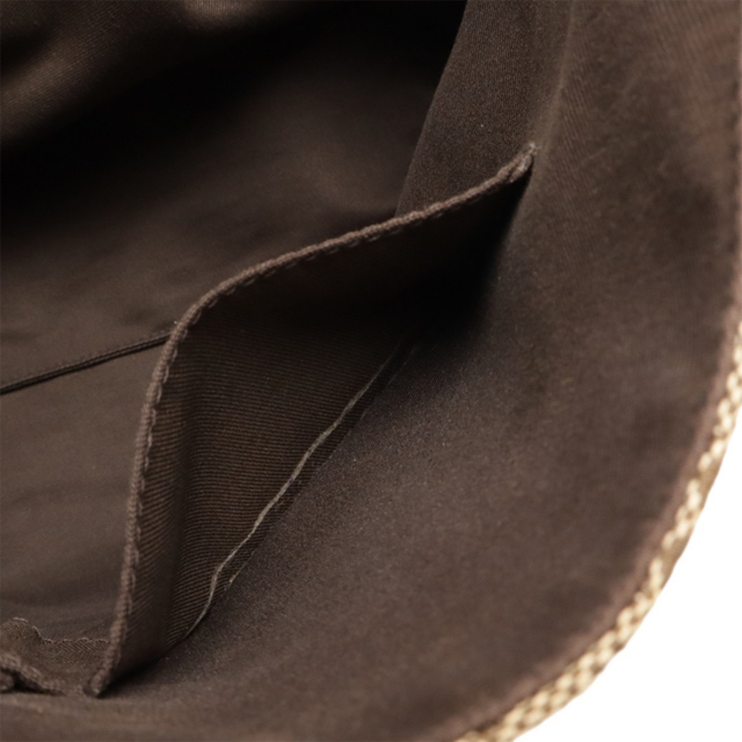 Gucci GG Canvas Shoulder Bag Messenger Khaki Beige Used 80cm Strap thumbnail 8