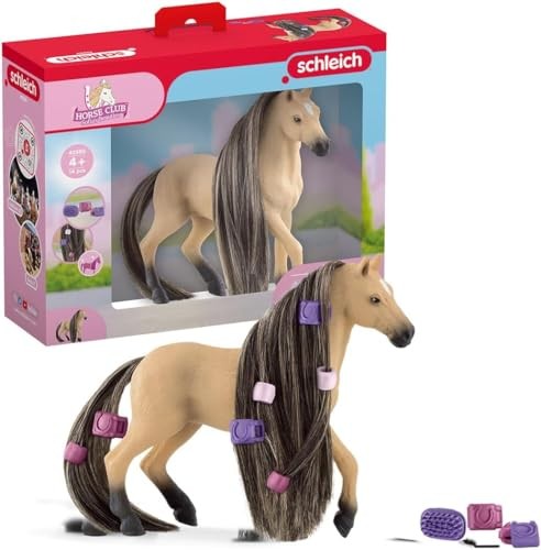 Coffret Écurie Salon de Beauté Schleich 42588, idée cadeau idéale pour anniversaire d'enfant