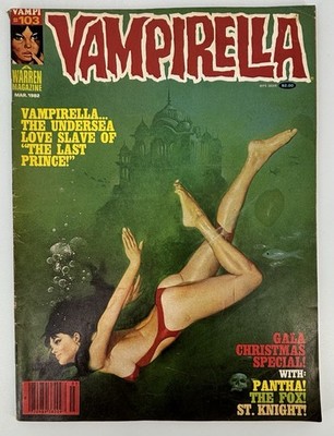 Vampirella #103 - Vampire - Horror Magazine - Warren - 1982 March