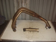 yamaha fazer fzs 600 2002 stainless steel downpipes+link pipe