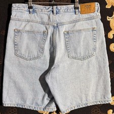 Y2K Route 66 denim jorts