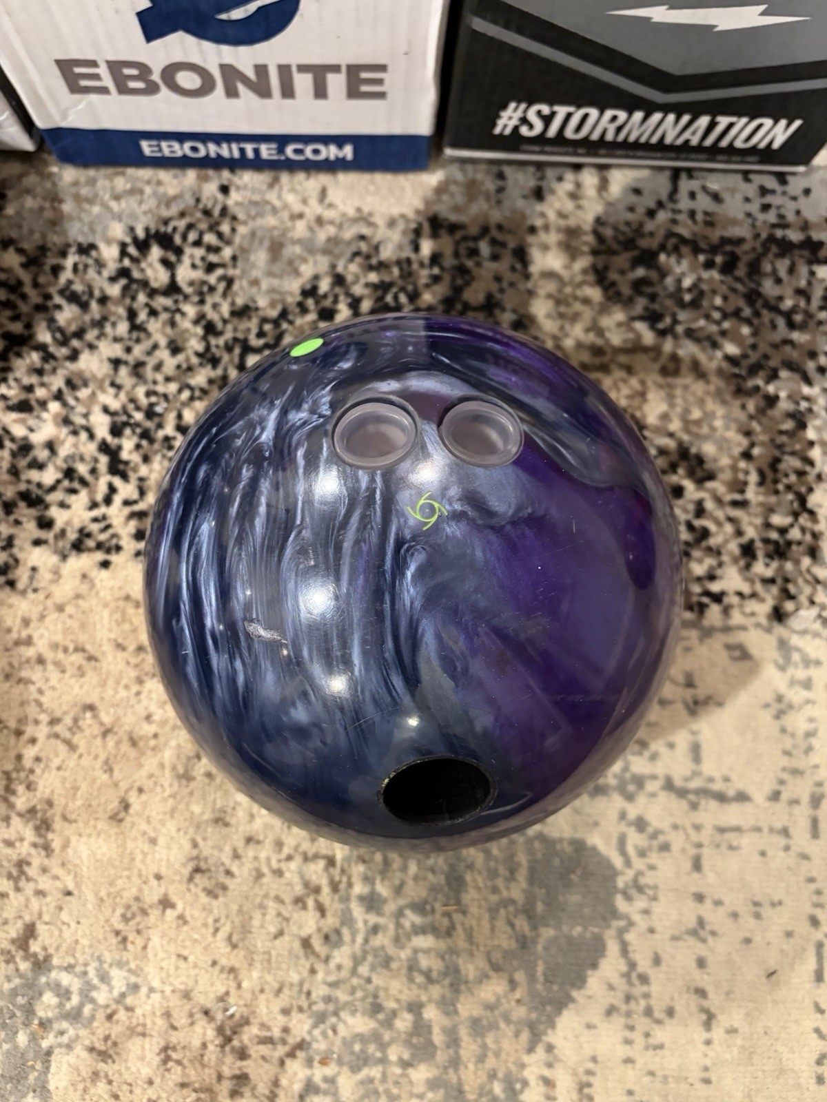 Storm Tropical Surge Silver Purple Bowling Ball 15lbs