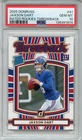 2025 Panini Donruss Jaxson Dart THROWBACK Rated Rookie RC #41 PSA 10 Gem GIANTS