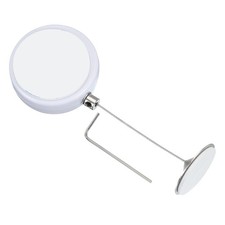 Retractable Remote Control Tether Remote Cable Lock W Round Iron Cap White