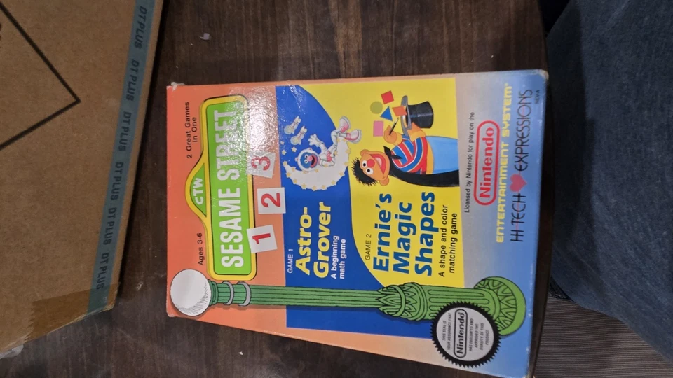 Sesame Street ABC y 123 Nintendo NES Foto 3 de 4