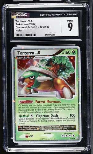 Torterra LV.X graded CGC 9 for sale on eBay