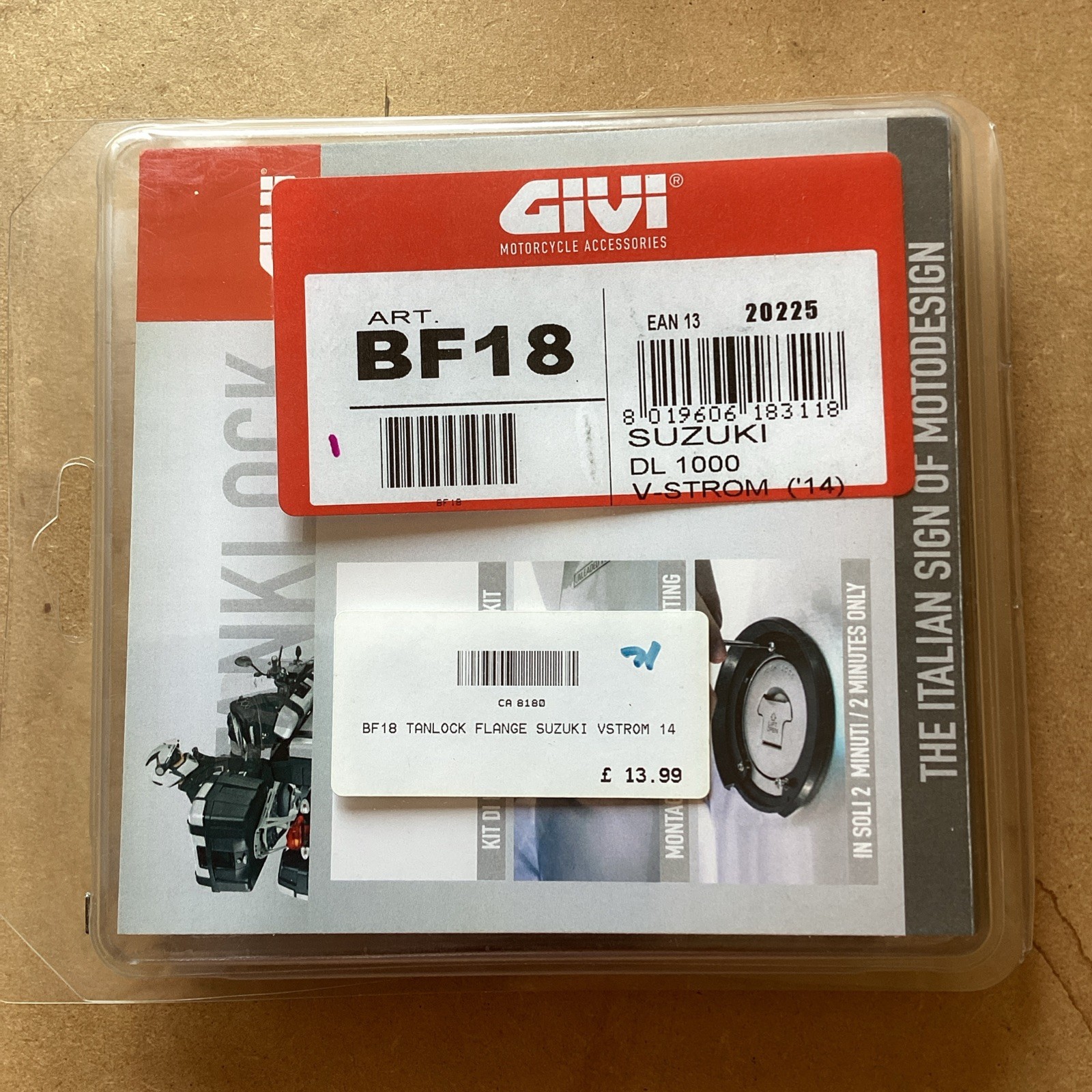 Givi BF18 Tanklock Flange Lock Ring Suzuki GSXS1000 2015