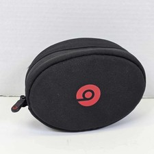 Beats By Dr Dre Headphones Zip Carrying Soft Bag Pouch Zipper Case NO HEADPHONES