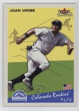 2002 Fleer Tradition Juan Uribe #199 3bz