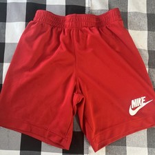 Red Nike Shorts - Size 6 Kids