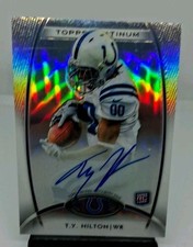 T. Y. Hilton 2012 Topps Platinum Rookie Auto #147