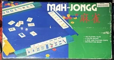 Vintage Mahjong Mah Jongg Mah Jong set 166 Tiles Chinese Game Complete