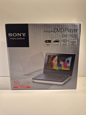 Sony DVP-FX780 W Portable DVD CD Player OVP 