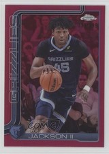 2025-26 Topps Chrome Magenta Refractor 33/399 GG Jackson II #199 12l9