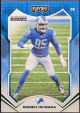 2021 Panini Playoff Kickoff Parallel #135 Romeo Okwara Detroit Lions