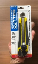 Utility Knife BOX CUTTER Retractable Pocket Slide Razor 18mm Snap Off Blade C081